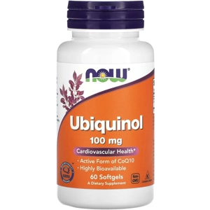 Ubiquinol 100mg 60' - NOW