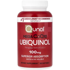 Ubiquinol 100mg 60' - Qunol (CoQ10)