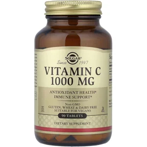 Vitamin C 1000mg 90 pills - Solgar Bottle - Lebanon Supplements