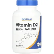 Vitamin D2 2,000IU 240' - Nutricost