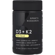 Vitamin D3+K2 60' - Sports Research