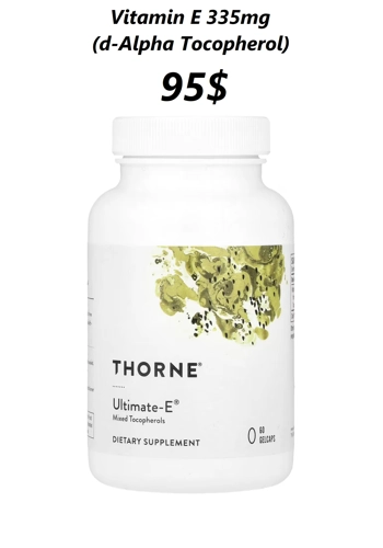 Vitamin E 335mg 60' - Thorne