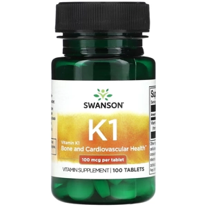 Vitamin K1 100mcg 100' - Swanson
