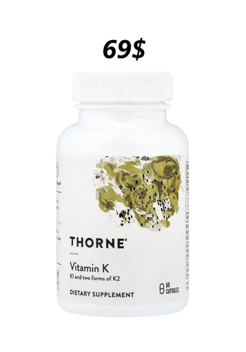 Vitamin K 60' - Thorne (K1+K2)