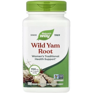 Wild Yam 700mg 180' - Nature's Way (700mg Per 2 Capsules)