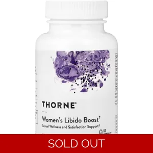 Women's Libido Boost 60 Pills - Thorne (Fenugreek + Damiana + Shatavari) Bottle - Lebanon Supplements