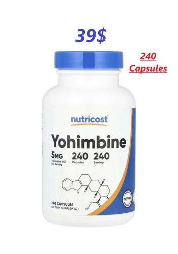 Yohimbine 5mg 240' - Nu..