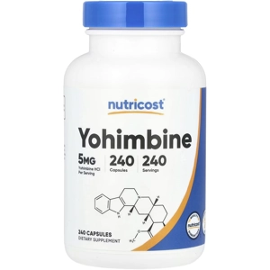 Yohimbine 5mg 240' - Nutricost
