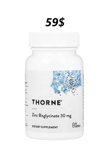 Zinc Bisglycinate 30mg 60' - Thorne