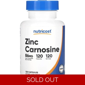 Zinc Carnosine 86mg 120' - Nutricost