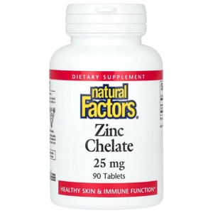 Zinc Chelate 25mg 90' - Natural Factors
