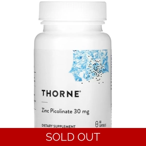 Zinc Picolinate 30mg 60' - Thorne