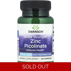 Zinc Picolinate 50mg 60' - Swanson