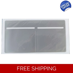 Silver Irish Tax Insurance Disc Holder 2 Pocket Self-adhesive Silver Irish Tax Insurance Disc Holder 2 Pocket Self-adhesive