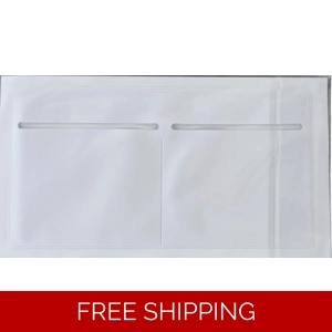 WHITE - Irish Tax Insurance Disc Holder 2 Pocket WHITE - Irish Tax Insurance Disc Holder 2 Pocket