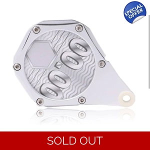 Silver Waterproof Motorcycle Tax Disc Holder