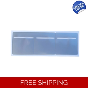 Silver Irish Tax Insurance NCT Disc Holder 3 Pocket Self-adhesive
