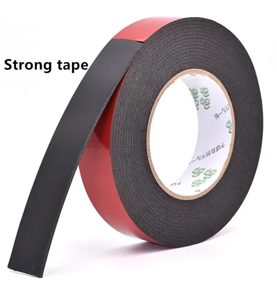 ~1pc 10mtr Super Strong Double Sided Adhesive Foam Tape, Mounting Fixing Pad Sticky Tape