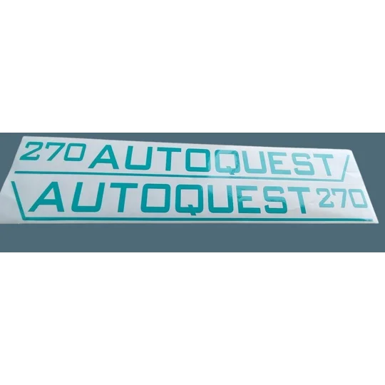 ~Autoquest 270 Decal Sticker 42in Many Colors