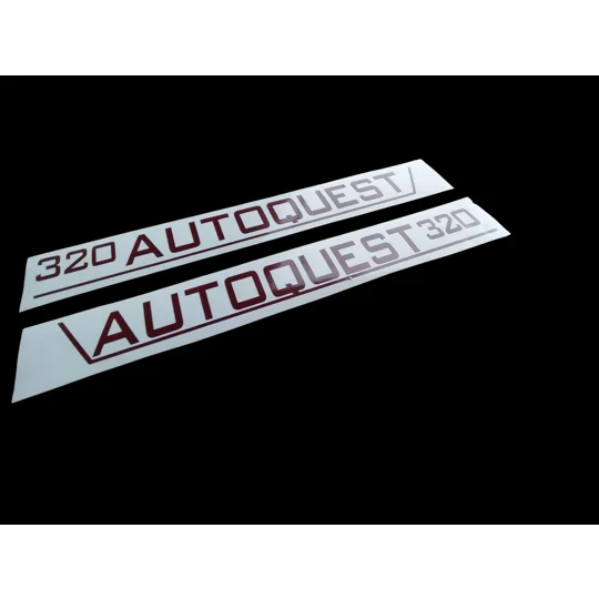 ~Autoquest 320 Decal Sticker 42in Many Colors