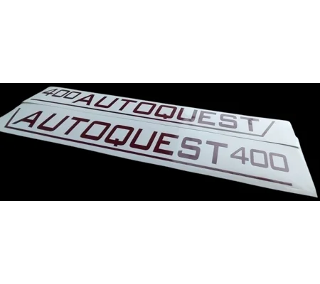 ~Autoquest 400 Decal Sticker 23in Many Colors