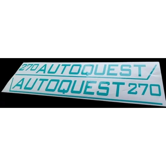 ~Autoquest 270 Decal Sticker 42in Many Colors