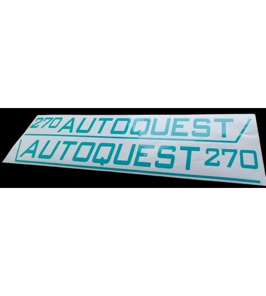 ~Autoquest 270 Decal Sticker 30cm Many Colors