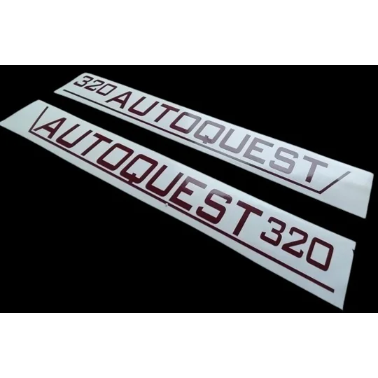~Autoquest 320 Decal Sticker 42in Many Colors