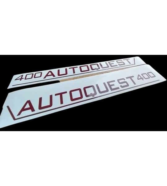 ~Autoquest 400 Decal Sticker 30cm Many Colors