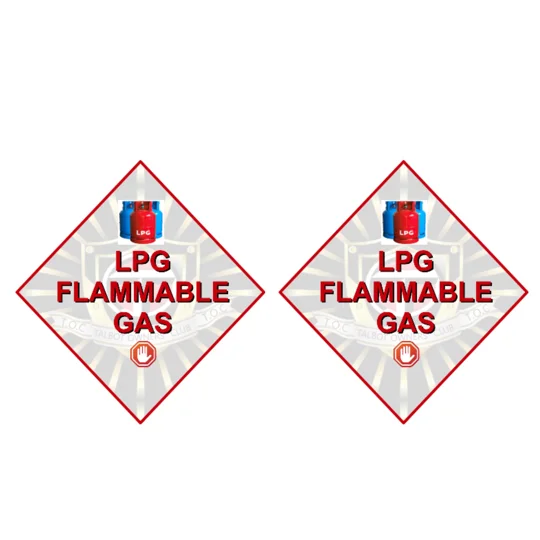 Talbot Owners Club Gas Locker and Water Fill Sticker Packs