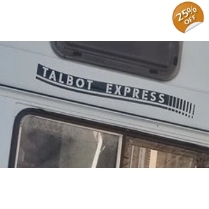 2 x Talbot Express With a Warped Design #D20