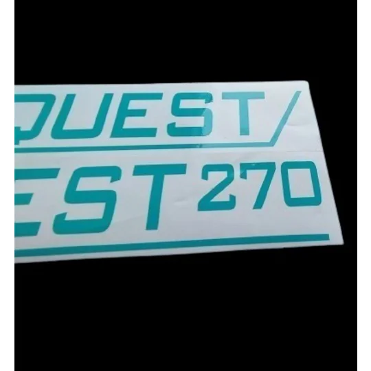 ~Autoquest 270 Decal Sticker 42in Many Colors
