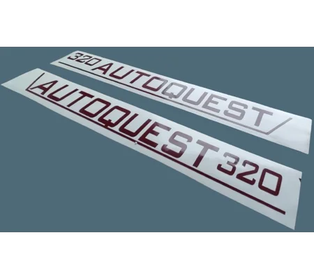 ~Autoquest 320 Decal Sticker 42in Many Colors