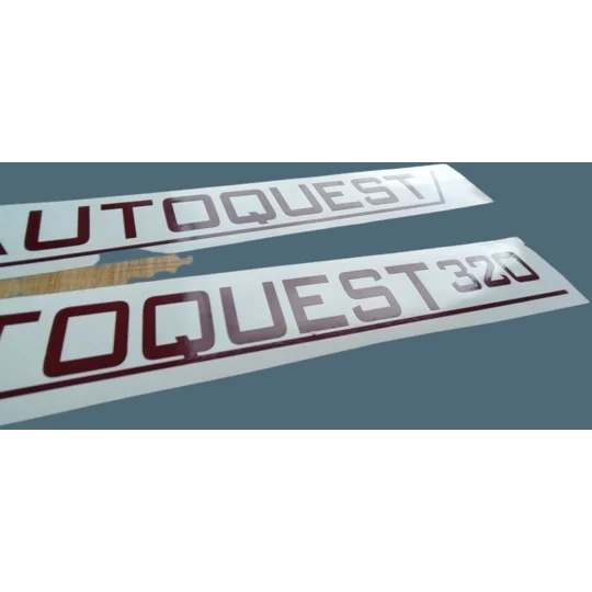 ~Autoquest 320 Decal Sticker 42in Many Colors