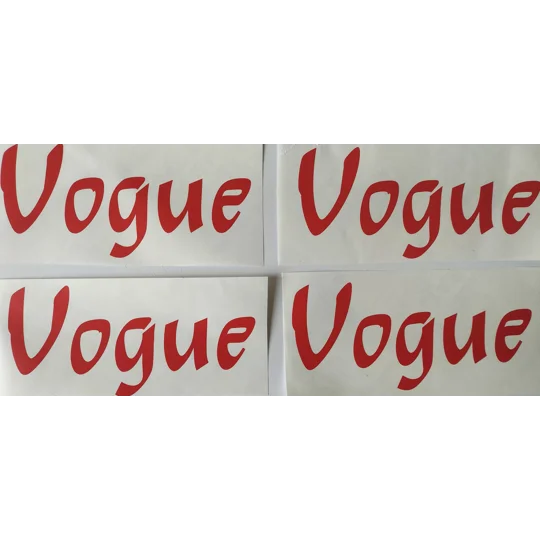 Kon-tiki Vogue Decals x 4