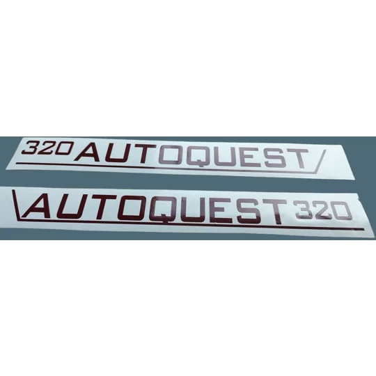 ~Autoquest 320 Decal Sticker 42in Many Colors