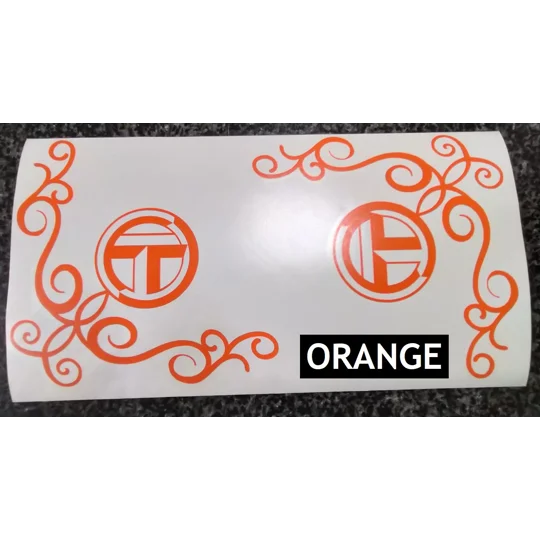 ~2 x Autohomes Avalon Vinyl Decal 16 Colors D2
