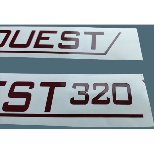 ~Autoquest 320 Decal Sticker 42in Many Colors