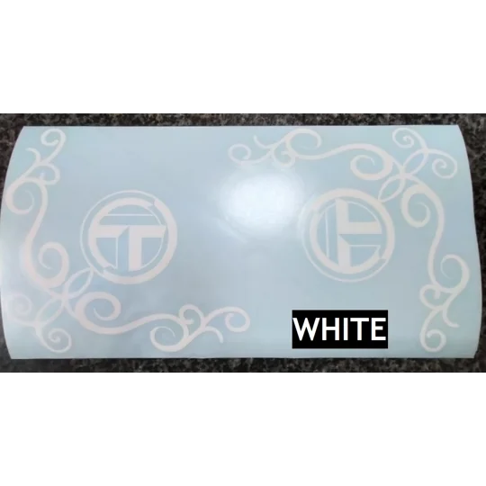 ~2 x Autohomes Avalon Vinyl Decal 16 Colors D2