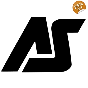 #2 AS Bonnet Vinyl Decals 2 x 3in From The Auto Sleeper