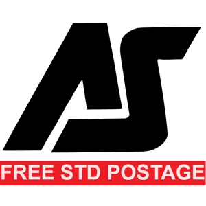 2 AS Bonnet Vinyl Decals 2 x 3in From The Auto Sleeper