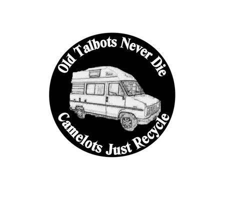 Talbot Express Camelot Bumper Sticker Black