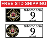 With Border 2 NEW, Vinyl Decal Members Numbers