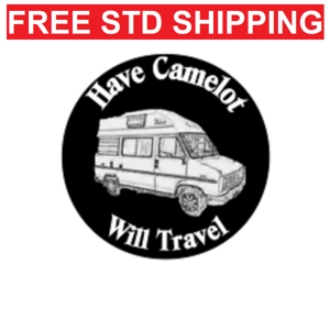 Talbot Express Camelot Sticker Black