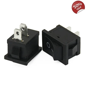 2 Single 12v Small Rocker switches