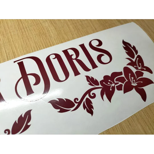 Any Name Your Camper / Motorhomes Name In Vinyl Decal