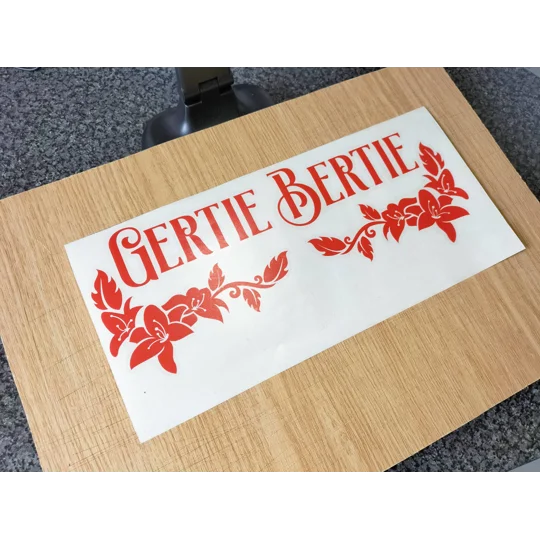 Any Name Your Camper / Motorhomes Name In Vinyl Decal