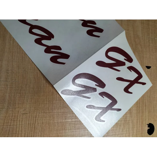 2 x Talisman GL or GX Separated Lettering