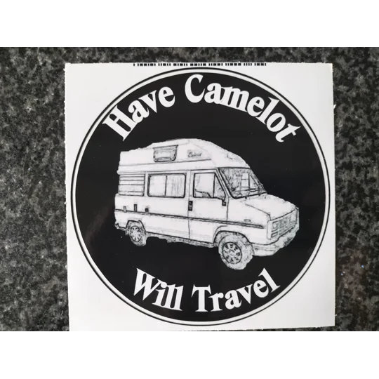 ~Set Of 4 Camelot Fun Stickers