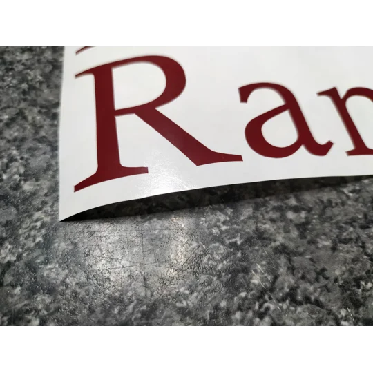 ~2 Rambler Vinyl Decals 228mm x 44mm From The Auto Sleeper